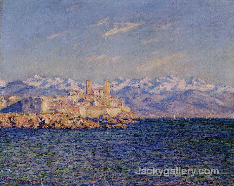 Antibes afternoon effect by Claude Monet paintings reproduction